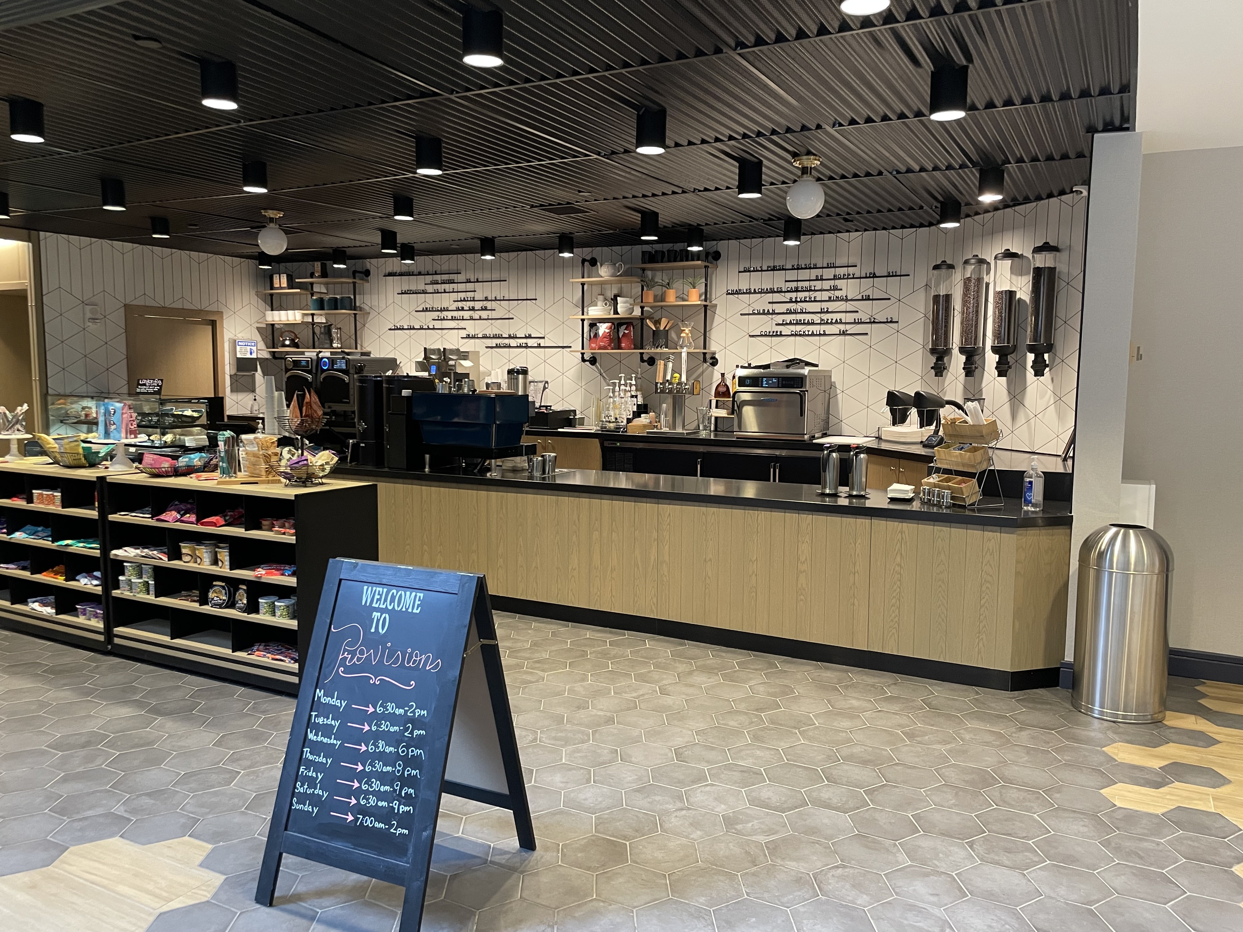 Hyatt Regency Cambridge Snack Bar Checkout