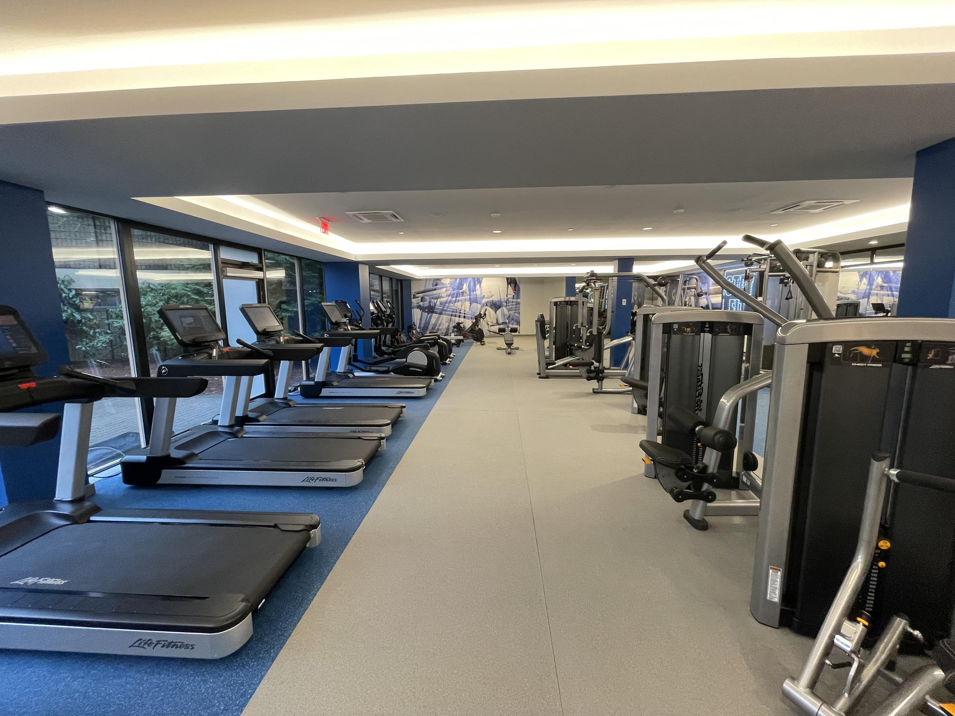 Hyatt Regency Cambridge Gym Area