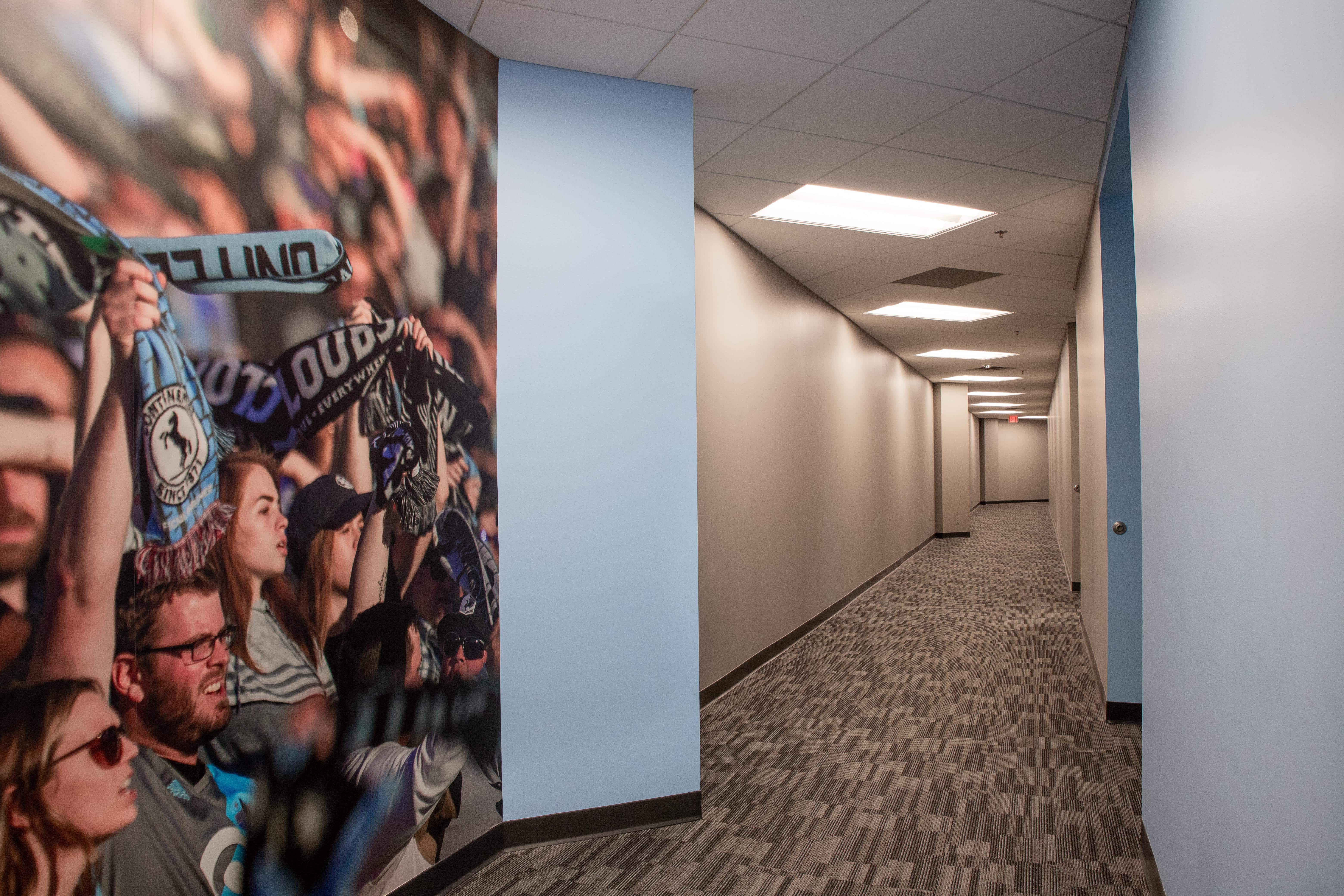 Minnesota United FC Office Interior