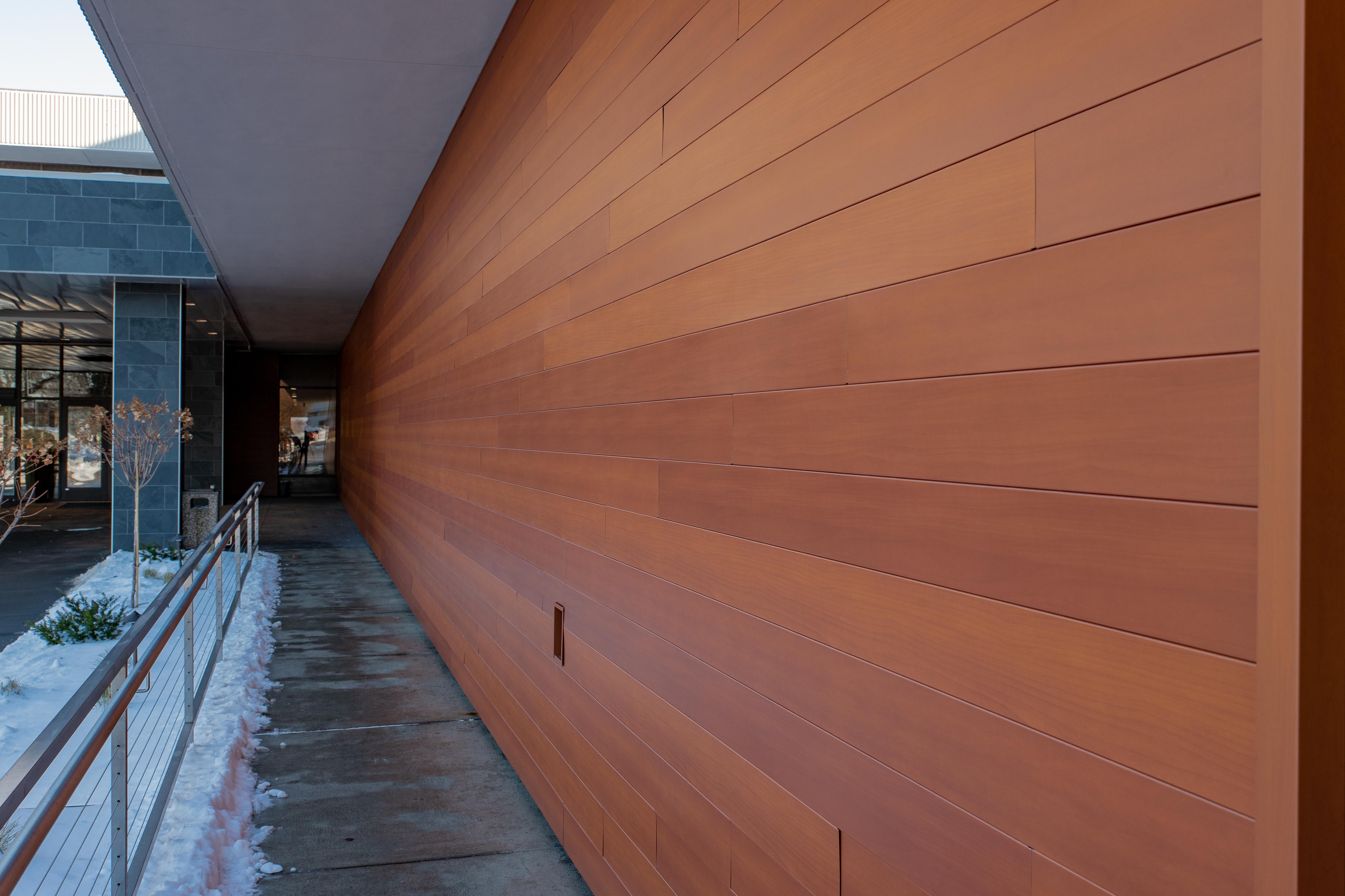 DoubleTree Bloomington Wood Siding