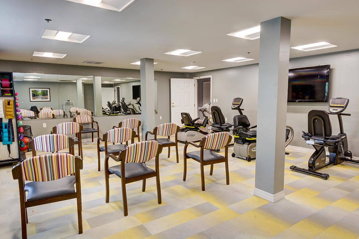Magnolia Place Exercise Room