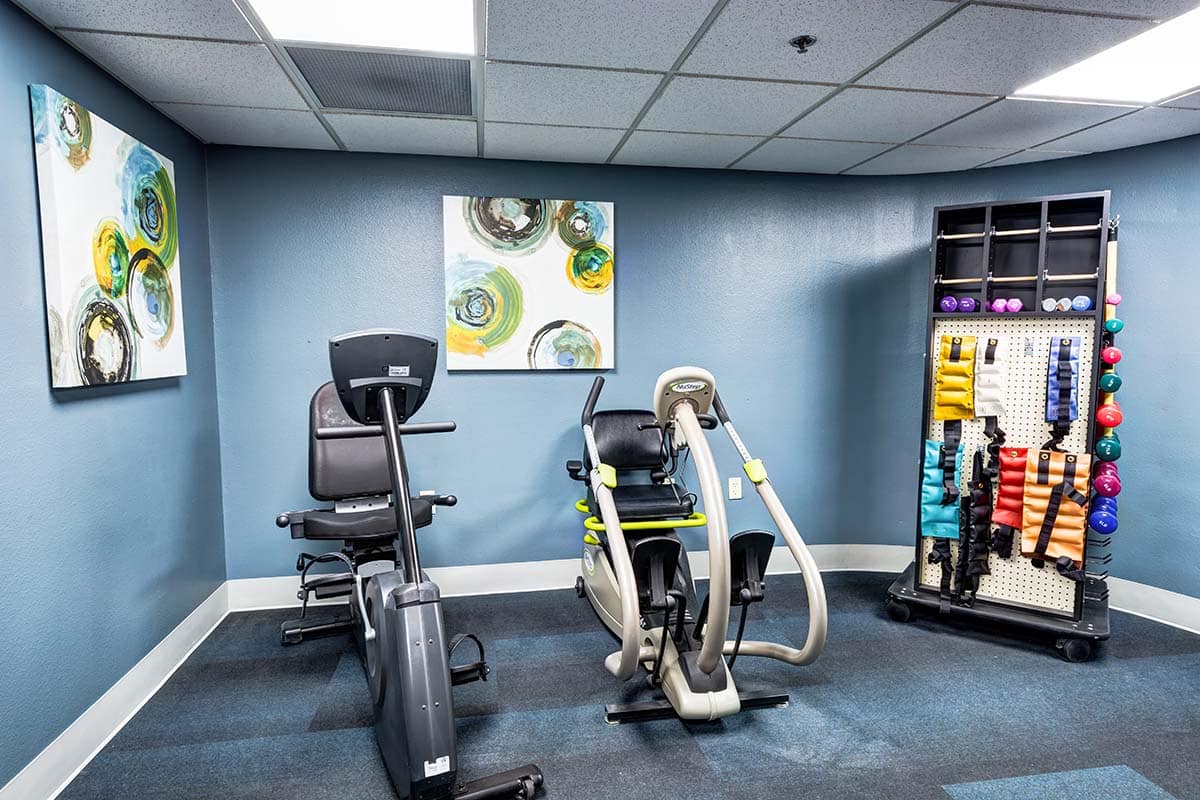 The Seasons workout room