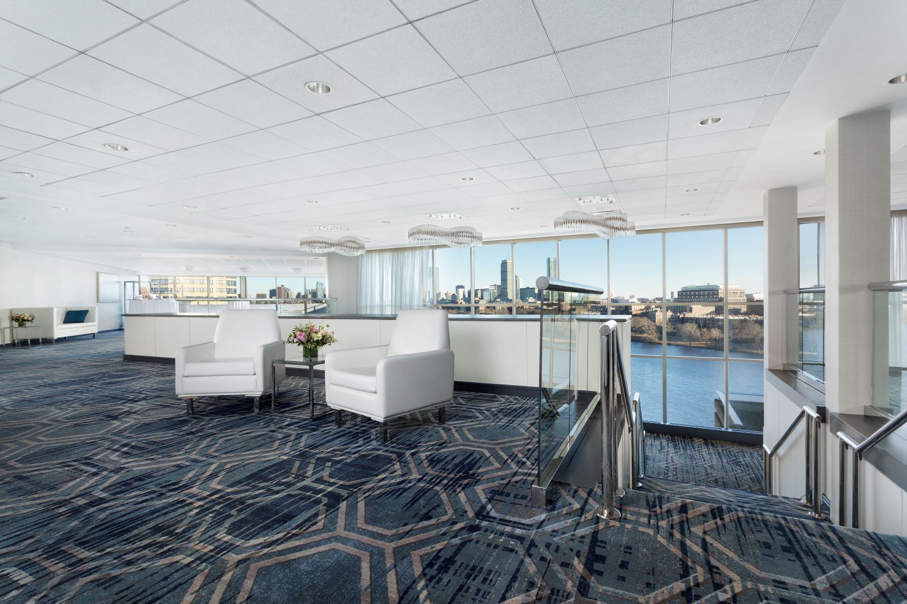 Hyatt Regency Cambridge sitting area