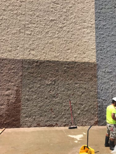 Sam's Club Wall Scrubbing